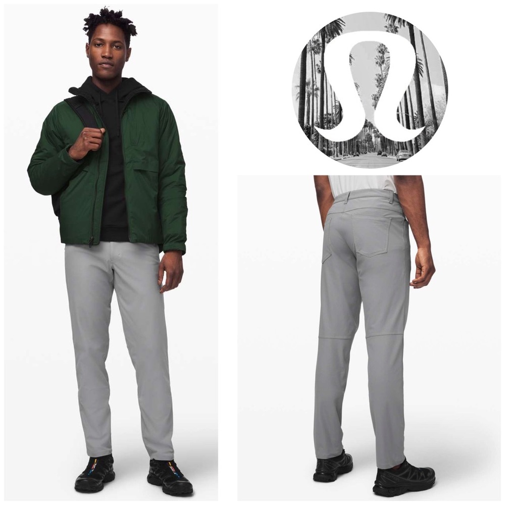 Lululemon ABC Pant Classic *Warpstreme" in Light Cast